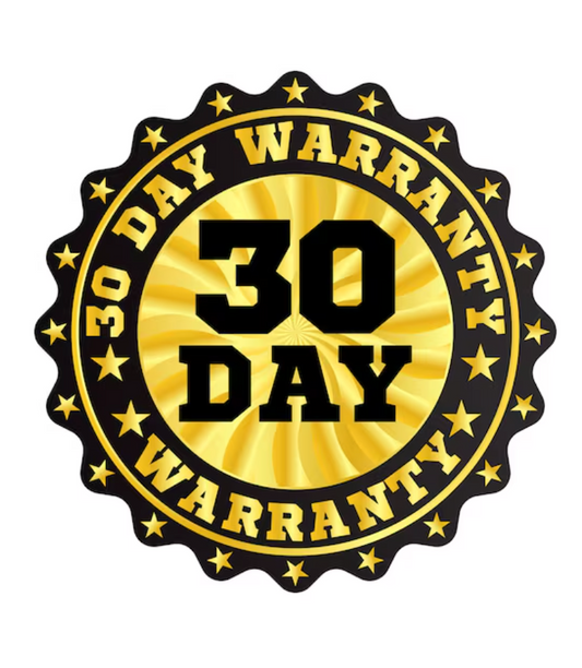 30-Day Warranty